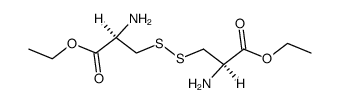 Cystine diethyl ester Structure