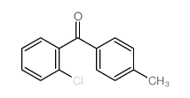 Methanone, (2-chlorophenyl)(4-methylphenyl)- structure