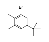 1-bromo-5-tert-butyl-2,3-dimethylbenzene结构式