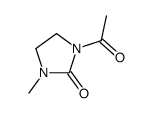 1-acetyl-3-methylimidazolidin-2-one结构式