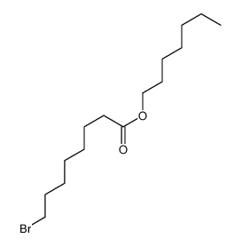 heptyl 8-bromooctanoate结构式