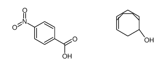 bicyclo[4.3.1]dec-1(9)-en-6-ol,4-nitrobenzoic acid结构式