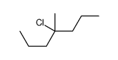 4-chloro-4-methylheptane Structure
