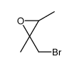 2-(bromomethyl)-2,3-dimethyloxirane结构式