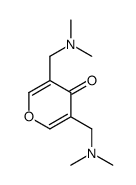 3,5-bis[(dimethylamino)methyl]pyran-4-one Structure