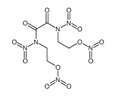 N,N'-Bis(2-hydroxyethyl)-N,N'-dinitro-oxamide dinitrate structure