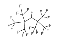1,1,1,3,5,5,5-heptafluoro-2,2,4,4-tetrakis-trifluoromethyl-pentane Structure