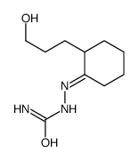 [[2-(3-hydroxypropyl)cyclohexylidene]amino]urea结构式