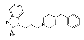1-[3-(4-benzylpiperazin-1-yl)propyl]benzimidazol-2-amine结构式