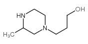 1-Piperazinepropanol,3-methyl-结构式