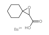1-Oxaspiro(2.5)octane-2-carboxylic acid structure