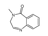 4-methyl-3H-1,4-benzodiazepin-5-one Structure