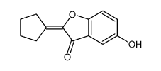 3(2H)-Benzofuranone, 2-cyclopentylidene-5-hydroxy- (9CI) picture