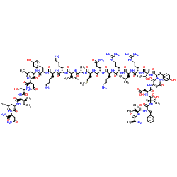 VIP (4-28) (human, mouse, rat) trifluoroacetate salt结构式