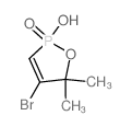 1,2-Oxaphosphole,4-bromo-2,5-dihydro-2-hydroxy-5,5-dimethyl-, 2-oxide结构式