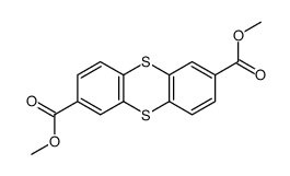 dimethyl thianthrene-2,7-dicarboxylate Structure