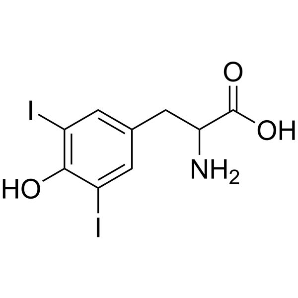 Diiodotyrosine structure