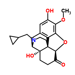 2-Hydroxy-3-O-Methylnaltrexone Structure