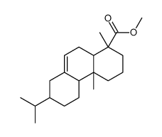 1,2,3,4,4A,4B,5,6,7,8,10,10A-十二氢-1,4A-二甲基-7-(1-甲基乙基)-1-菲甲酸甲酯结构式