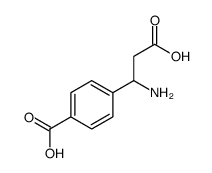 4-(1-氨基-2-羧基乙基)-苯甲酸结构式