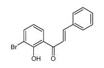 1-(3-bromo-2-hydroxyphenyl)-3-phenylprop-2-en-1-one Structure