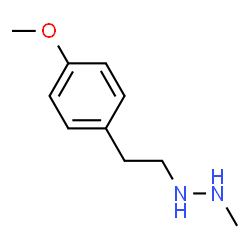 Hydrazine, 1-[2-(4-methoxyphenyl)ethyl]-2-methyl- (9CI) structure