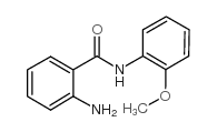 2-AMINO-N-(2-METHOXY-PHENYL)-BENZAMIDE Structure