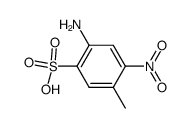 4-amino-6-nitro-toluene-3-sulfonic acid Structure
