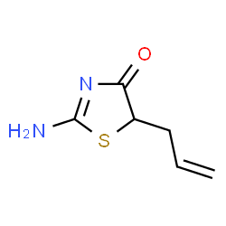 4(5H)-Thiazolone, 2-amino-5-(2-propenyl)- (9CI) picture