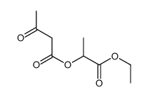 (1-ethoxy-1-oxopropan-2-yl) 3-oxobutanoate结构式