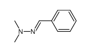 N'-benzylidene-N,N-dimethyl-hydrazine Structure