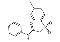(toluene-4-sulfonyl)-acetic acid anilide结构式