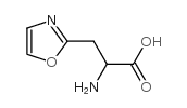 2-Oxazolepropanoicacid,alpha-amino-(9CI) structure