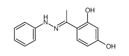 2,4-dihydroxyacetophenonephenylhydrazine结构式