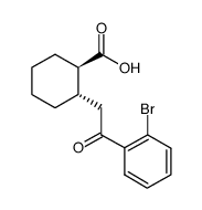 trans-2-[2-(2-bromophenyl)-2-oxoethyl]cyclohexane-1-carboxylic acid图片