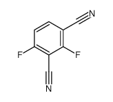 2,4-Difluoro-1,3-benzenedicarbonitrile Structure