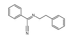 N-phenethylbenzimidoyl cyanide Structure