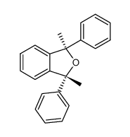 1,3-Dimethyl-1,3-diphenylphthalan结构式