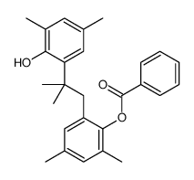 2-[1-[2-(benzoyloxy)-3,5-dimethylphenyl]-2-isobutyl]-4,6-xylenol Structure