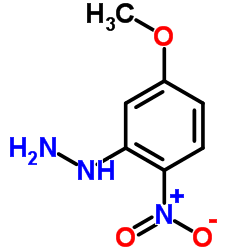 (5-Methoxy-2-nitrophenyl)hydrazine结构式