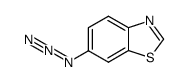 6-azido-1,3-benzothiazole结构式