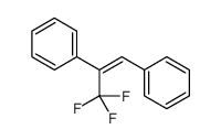 1-trifluoromethyl-1,2-diphenylethylene Structure