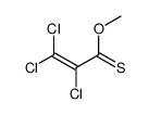 2,3,3-trichloro-1-methoxy-prop-2-ene-1-thione结构式