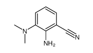 Benzonitrile,2-amino-3-(dimethylamino)-结构式