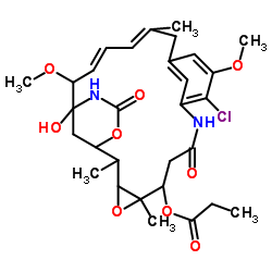 Maytansine, 2-de(acetylmethylamino)-22-demethyl- picture