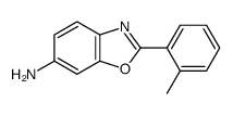 2-(2-Methylphenyl)-1,3-benzoxazol-6-amine structure