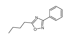 5-butyl-3-phenyl-1,2,4-oxadiazole Structure