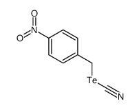 (4-nitrophenyl)methyl tellurocyanate Structure