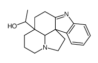 1-(2,3,4,5,11,12-hexahydro-1H-indolizino[8,1-cd]carbazol-3a-yl)-ethanol结构式