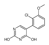 5-(2-chloro-3-methoxyphenyl)-1H-pyrimidine-2,4-dione结构式